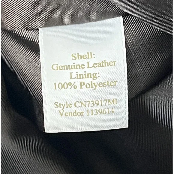 Chocolate Brown Butter Soft Moto Leather Jacket Women's Small Raspberry Trim Y2K - Picture 5 of 7